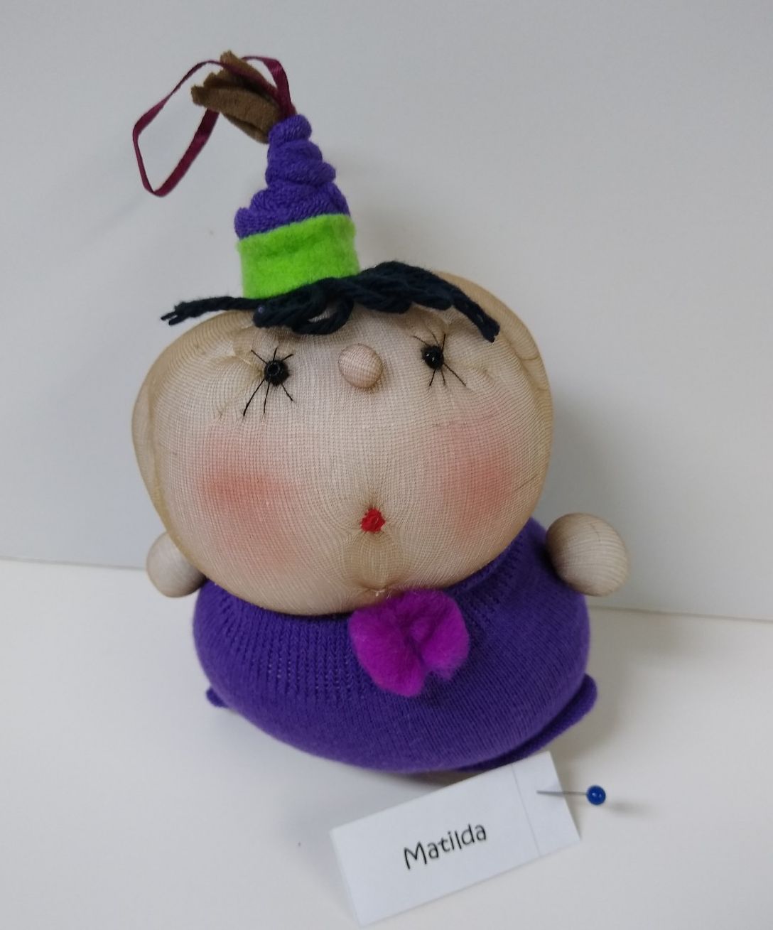 Matilda handmade doll